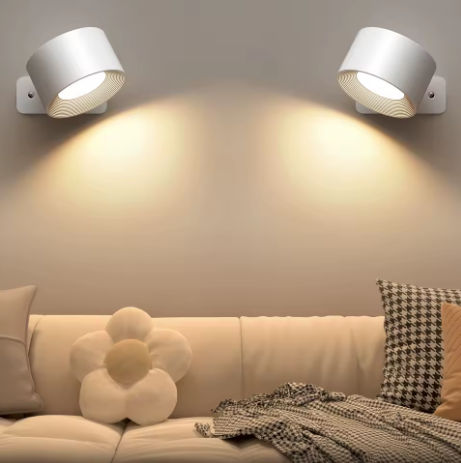 Lunovalia™ Applique LED Élite – Éclairage mural design 360° rotatif Lunovalia