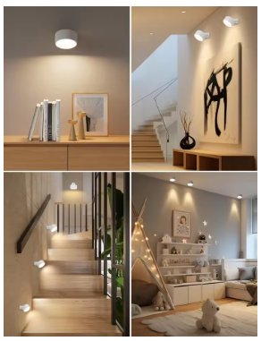 Lunovalia™ Applique LED Élite – Éclairage mural design 360° rotatif Lunovalia