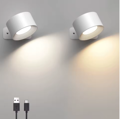 Lunovalia™ Applique LED Élite – Éclairage mural design 360° rotatif Lunovalia