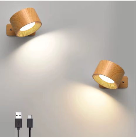Lunovalia™ Applique LED Élite – Éclairage mural design 360° rotatif Lunovalia